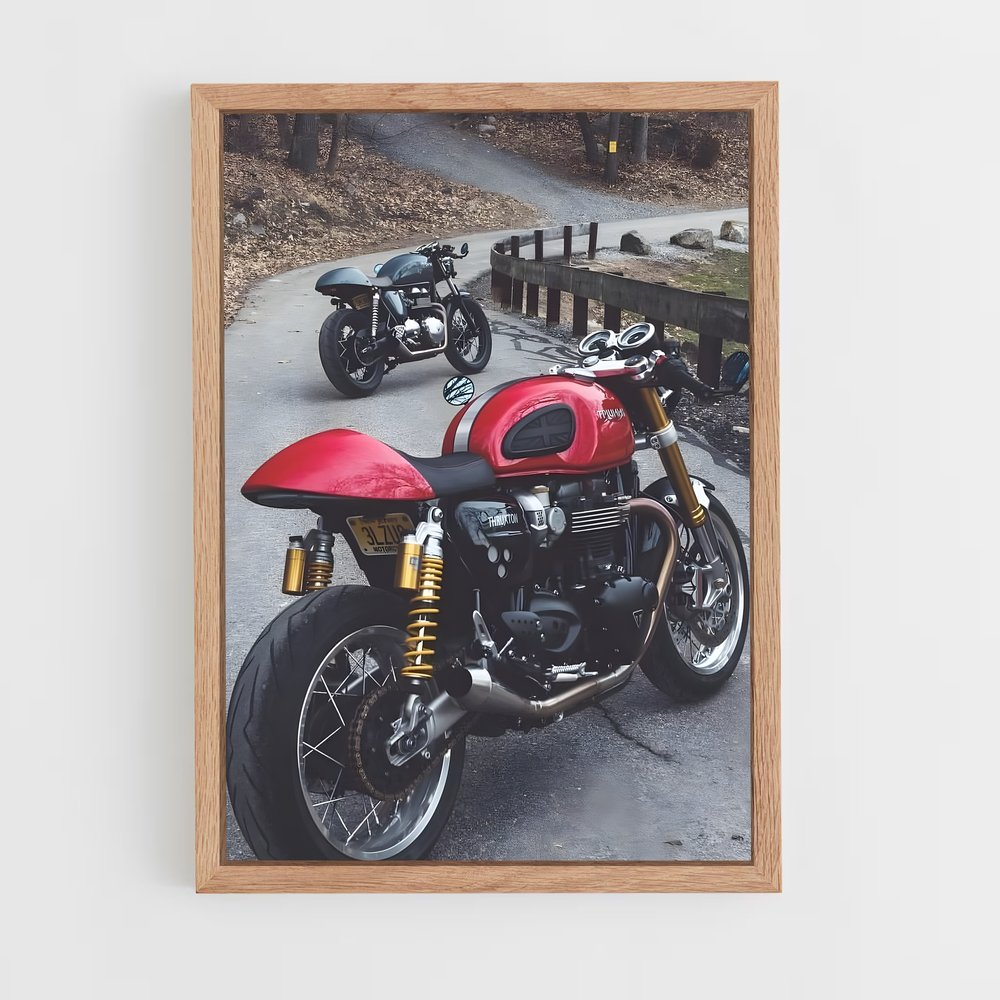 Poster Thruxton RS Radieux – affiche Triumph (vue 4)